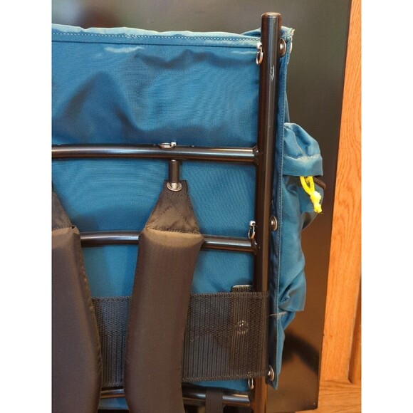 ROKK Nomad Backpack External Aluminum Frame Camping Hiking Green - Picture 12 of 12